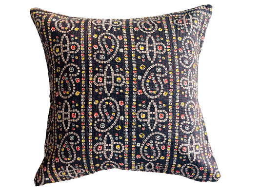 Vintage Kantha Cushion