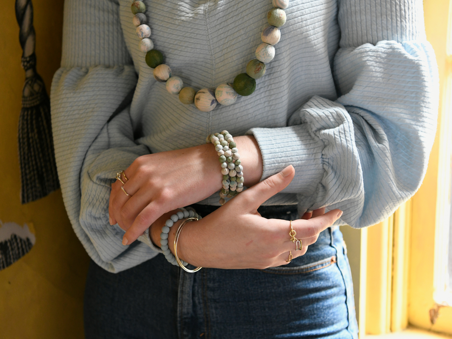Vintage Kantha Calm Bracelet